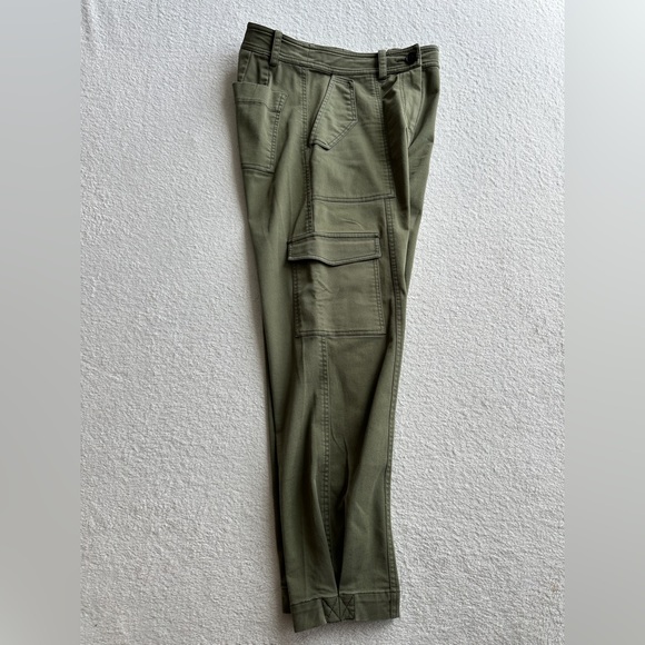 Derek Lam‎ 10 Crosby Elian Cargo Pant in Fatigue Green size 4 - Picture 9 of 16